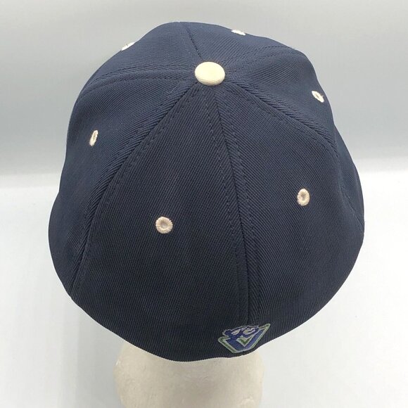 Vancouver Canucks 47 Twins Enterprise Stretch Fit Cap Hat Size S/M NHL - Picture 4 of 11